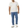 imageAmazon Essentials Mens ShortSleeve VNeck TShirts Pack of 2Grey HeatherPale Pink