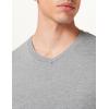 imageAmazon Essentials Mens ShortSleeve VNeck TShirts Pack of 2Grey HeatherWhite