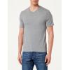 imageAmazon Essentials Mens ShortSleeve VNeck TShirts Pack of 2Grey HeatherWhite