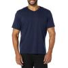 imageAmazon Essentials Mens ShortSleeve VNeck TShirts Pack of 2Navy