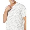imageAmazon Essentials Mens ShortSleeve VNeck TShirts Pack of 2NavyBoat Print
