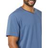 imageAmazon Essentials Mens ShortSleeve VNeck TShirts Pack of 2Washed BlueLavender