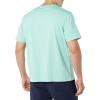 imageAmazon Essentials Mens ShortSleeve VNeck TShirts Pack of 2WhiteAqua Blue