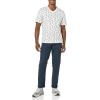 imageAmazon Essentials Mens ShortSleeve VNeck TShirts Pack of 2WhitePineapple Print