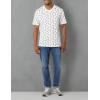 imageAmazon Essentials Mens ShortSleeve VNeck TShirts Pack of 2WhitePineapple Print