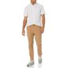 imageAmazon Essentials Mens SkinnyFit Washed Comfort Stretch Chino Pant Previously GoodthreadsKhaki Brown