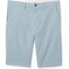 imageAmazon Essentials Mens SlimFit 11quot Lightweight Comfort Stretch Oxford Short Previously GoodthreadsPale Blue
