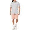 imageAmazon Essentials Mens SlimFit 11quot Lightweight Comfort Stretch Oxford Short Previously GoodthreadsPale Peach