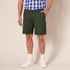 imageAmazon Essentials Mens SlimFit 9quot Chino ShortDark Olive
