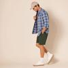 imageAmazon Essentials Mens SlimFit 9quot Chino ShortDark Olive