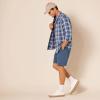 imageAmazon Essentials Mens SlimFit 9quot Chino ShortDeep Blue