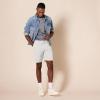 imageAmazon Essentials Mens SlimFit 9quot Chino ShortGrey