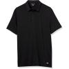 imageAmazon Essentials Mens SlimFit Quick Dry Tech Stretch Lightweight Golf Polo ShirtBlack