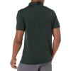 imageAmazon Essentials Mens SlimFit Quick Dry Tech Stretch Lightweight Golf Polo ShirtDark Green