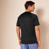 imageAmazon Essentials Mens SlimFit ShortSleeve QuickDry UPF 50 Swim TeeBlack