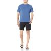 imageAmazon Essentials Mens SlimFit ShortSleeve QuickDry UPF 50 Swim TeeBlue