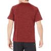 imageAmazon Essentials Mens SlimFit ShortSleeve QuickDry UPF 50 Swim TeeRed Heather
