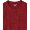 imageAmazon Essentials Mens SlimFit ShortSleeve QuickDry UPF 50 Swim TeeRed Heather