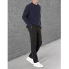 imageAmazon Essentials Mens SlimFit WrinkleResistant FlatFront Stretch Chino PantBlack