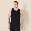 imageAmazon Essentials Mens Tank Top RegularFit UndershirtBlack