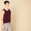 imageAmazon Essentials Mens Tank Top RegularFit UndershirtBlue Burgundy