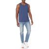 imageAmazon Essentials Mens Tank Top RegularFit UndershirtBlue Heather