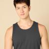 imageAmazon Essentials Mens Tank Top RegularFit UndershirtCharcoal Heather