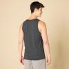 imageAmazon Essentials Mens Tank Top RegularFit UndershirtCharcoal Heather