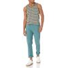 imageAmazon Essentials Mens Tank Top RegularFit UndershirtDark GreenLight Grey Heather