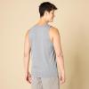 imageAmazon Essentials Mens Tank Top RegularFit UndershirtLight Grey Heather