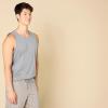 imageAmazon Essentials Mens Tank Top RegularFit UndershirtLight Grey Heather