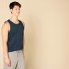 imageAmazon Essentials Mens Tank Top RegularFit UndershirtSteel Blue
