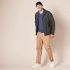 imageAmazon Essentials Mens VNeck Pullover Sweater Available in Big ampamp TallBlue Heather