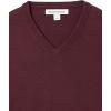 imageAmazon Essentials Mens VNeck Pullover Sweater Available in Big ampamp TallBurgundy