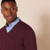 imageAmazon Essentials Mens VNeck Pullover Sweater Available in Big ampamp TallBurgundy