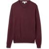 imageAmazon Essentials Mens VNeck Pullover Sweater Available in Big ampamp TallBurgundy
