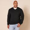 imageAmazon Essentials Mens VNeck Pullover Sweater Available in Big ampamp TallCharcoal Heather