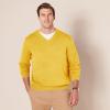 imageAmazon Essentials Mens VNeck Pullover Sweater Available in Big ampamp TallGold
