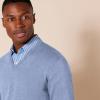 imageAmazon Essentials Mens VNeck Pullover Sweater Available in Big ampamp TallLight Blue