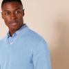 imageAmazon Essentials Mens VNeck Pullover Sweater Available in Big ampamp TallLight Blue Heather