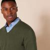 imageAmazon Essentials Mens VNeck Pullover Sweater Available in Big ampamp TallOlive Heather