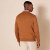 imageAmazon Essentials Mens VNeck Pullover Sweater Available in Big ampamp TallRust