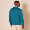 imageAmazon Essentials Mens VNeck Pullover Sweater Available in Big ampamp TallTeal Blue Heather