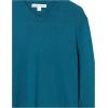 imageAmazon Essentials Mens VNeck Pullover Sweater Available in Big ampamp TallTeal Blue Heather