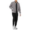 imageAmazon Essentials Mens Zip Up Sweatshirt Lightweight French Terry Mock NeckBlack