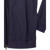 imageAmazon Essentials Mens Zip Up Sweatshirt Lightweight French Terry Mock NeckDark Navy