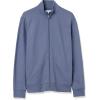 imageAmazon Essentials Mens Zip Up Sweatshirt Lightweight French Terry Mock NeckIndigo