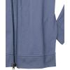 imageAmazon Essentials Mens Zip Up Sweatshirt Lightweight French Terry Mock NeckIndigo