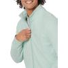 imageAmazon Essentials Mens Zip Up Sweatshirt Lightweight French Terry Mock NeckMint Green