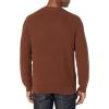 imageAmazon Essentials Oversized Crewneck Sweater for Men Textured CottonDeep Brown